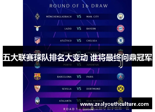 五大联赛球队排名大变动 谁将最终问鼎冠军